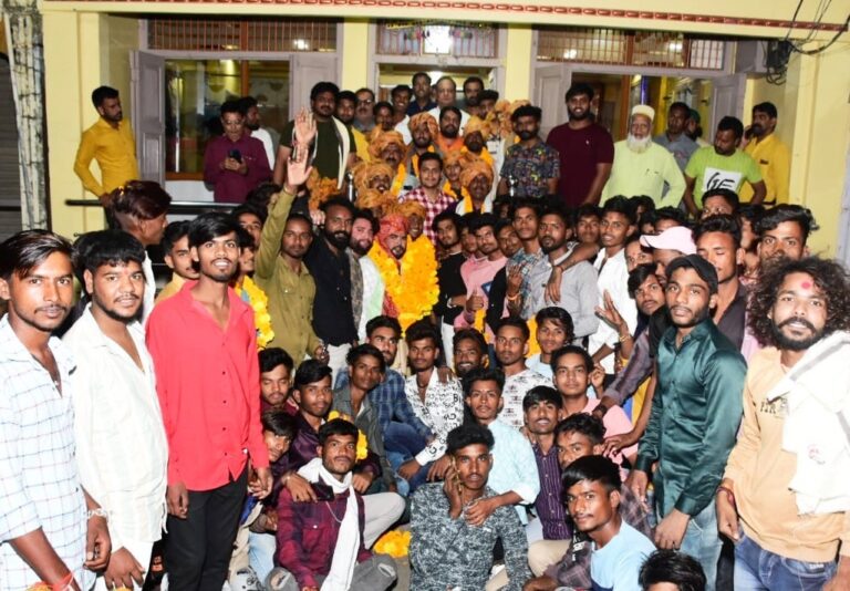 भाजपा अजा मोर्चा पदाधिकारियों का विधायक डॉ पाण्डेय ने किया स्वागत
