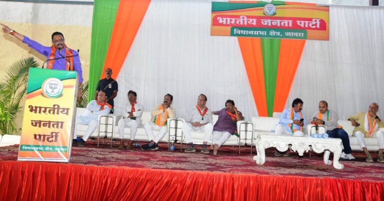हमारा एक ही नेता, एक ही उम्मीद्वार … वो है कमल निशान
