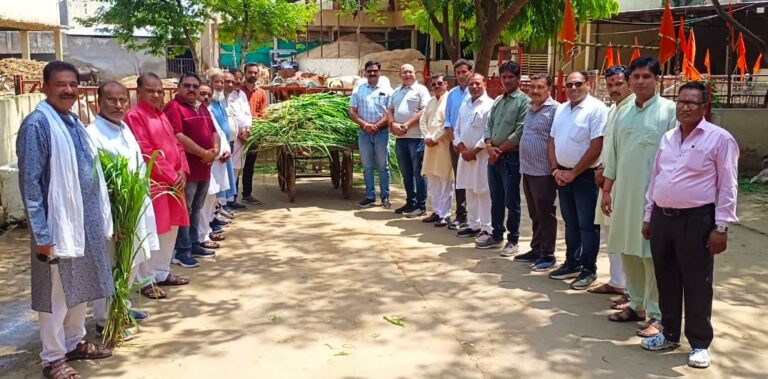 मालवा के गांधी की 10 वीं पूण्यतिथि पर गौशाला में रखी श्रृद्धांजलि सभा