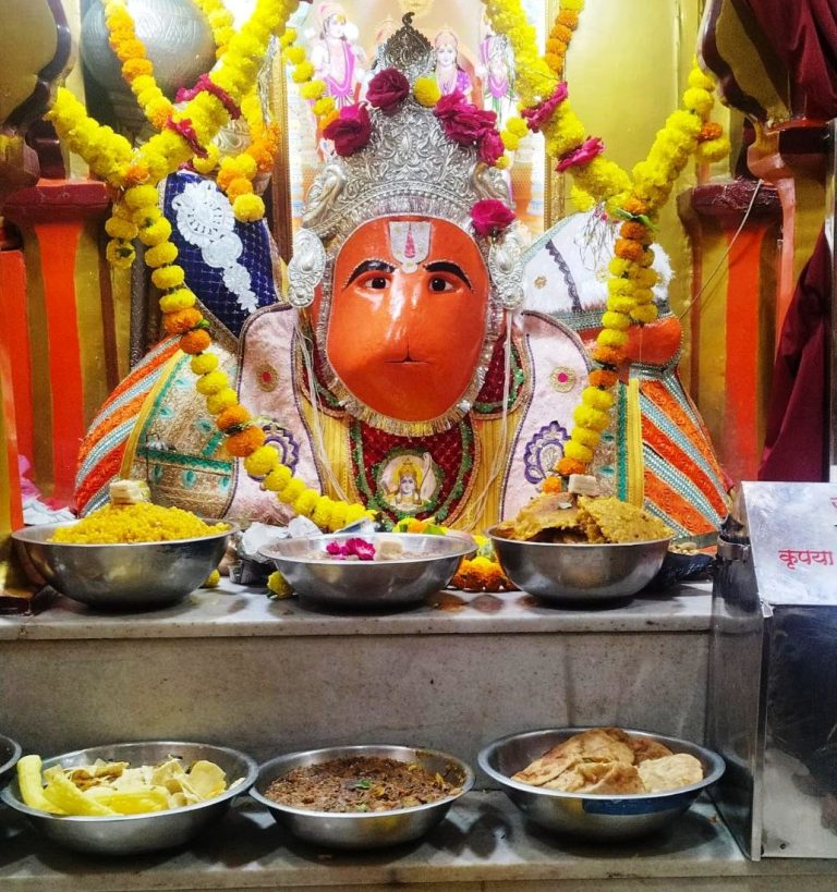 श्री मंशापूर्ण हनुमान मंदिर पर अन्नकूट महोत्सव धूमधाम से संपन्न