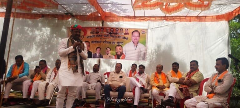 जावरा में पवन पाटीदार का कार्यकर्ता संवाद, बोले : भाजपा कार्यकर्ता देशहित में समर्पित